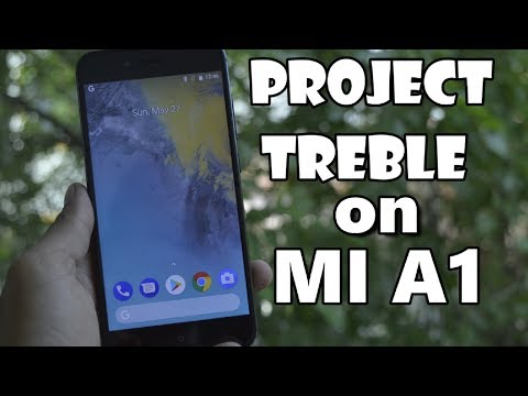 Install PROJECT TREBLE Rom on Mi A1 | Pixel Experience | Video