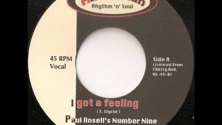 Paul Ansell's Number Nine - i got a feeling