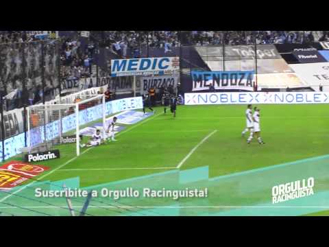 Asi se vio el gol de Milito desde las tribunas del Cilindro!