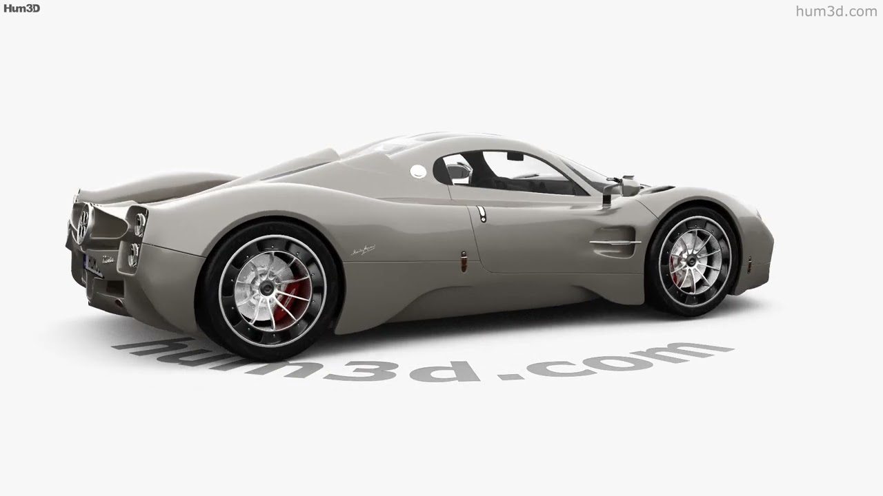 Pagani Utopia 2024 3D model by 3DModels.org