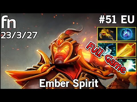fn  Ember Spirit - Dota 2 Full Game 7.18
