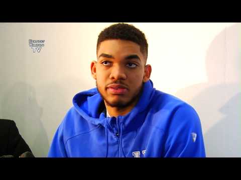 Kentucky Wildcats TV: Towns, Lee, and Johnson - Auburn Postgame