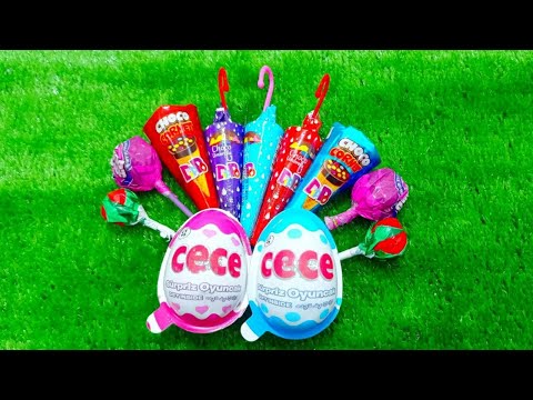 Satisfying Video | Rainbow Mixing Candy in Three Magic BathTubs with M&M's & Cutting Slime ASMR #173