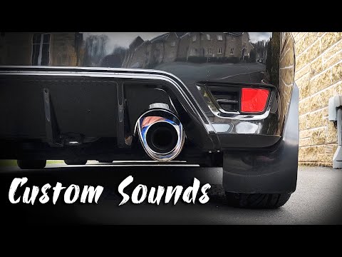 Custom Exhaust on a MK6 Fiesta ST150 Longlife Loud with Crackles and Burbles