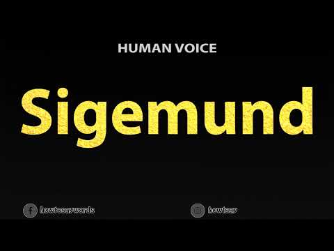 How To Pronounce Sigemund