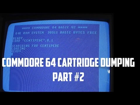 Commodore 64 CARTRIDGE Dumping with MDUMP