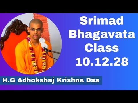 Srimad Bhagavatam Class By H.G Adhokshaj Krishna Prabhu | 5th  Apr 2021 Live from ISKCON Juhu.