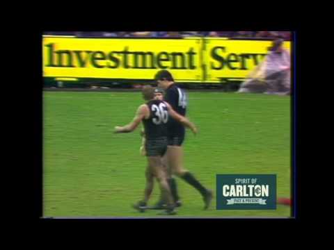 Justin Madden 1984 - Carlton Football Club Past Player