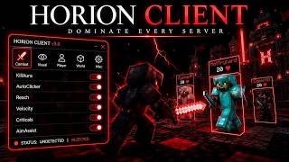 Horion Client (26.24+) / Best Minecraft Bedrock Hacked Client in 2026 / MCBE