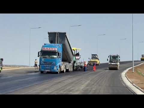 Pe traseul drumului de legătură dintre DN 69 Timișoara - spre autostrada A1 / Șantier, 29.08.2025