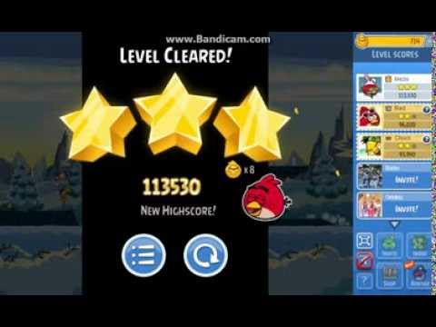 Angry Birds Friends - Level 6 - Jan 05-Jan 12 - Week 86 - Week 87 - Weekly winter Tournament