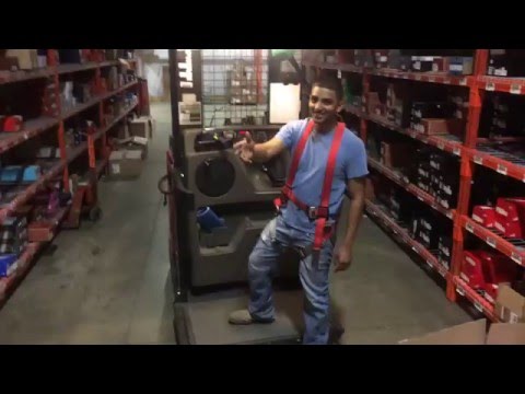 UN-OFFICIAL Forklift training video - Order Picker Video