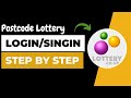 Postcode Lottery Login - How To Sign Into Postcode Lottery Account !