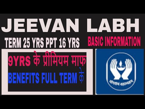 LIC Jeevan Labh Plan 836( Sort Video) BASIC INFORMATION Video