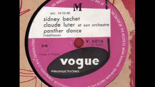 Sidney Bechet avec Claude Luter & son orch. ♫ Panther Dance ♫