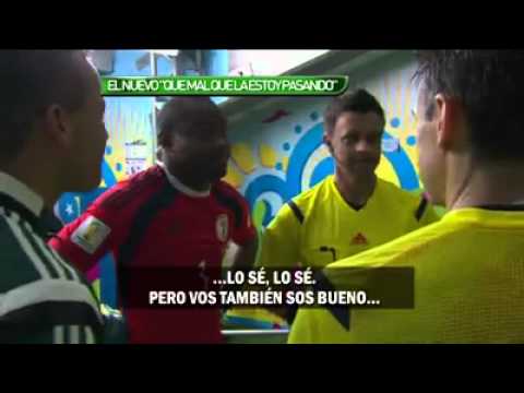 Vincent Enyeama - Nicola Rizzoli : You give Messi a lot of free kicks