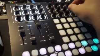 Video thumbnail for Elektron Sidstation with Livid CNTRLR by Zombie Nation