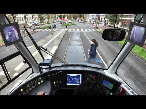 Tram Driver POV: The Hague - Netherlands | cabview HTM tram 17