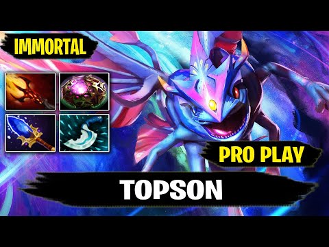 Puck Mid Pro Gameplay by OG.Topson IMMORTAL Rank Dota 2
