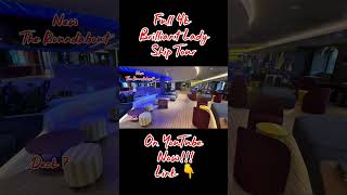 First look at Virgin Voyages Brilliant Lady ship tour in 4K! #BrilliantLady #VirginVoyages #ShipTour