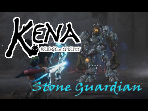 How to defeat the Stone Guardian boss fight on expert Kena Bridge of Spirits