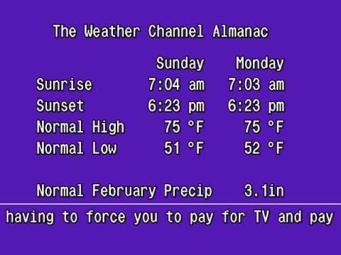 Emulated WeatherSTAR Junior - 2/19/2011