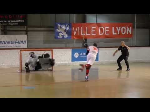 HIGHLIGHTS  -  RHC LYON  1 - 2  US COUTRAS  - N1  Elite 2021/22  Rink Hockey  - J4 -