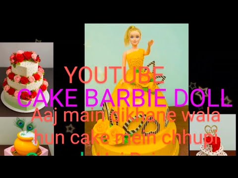 How to make a Barbie doll cake 