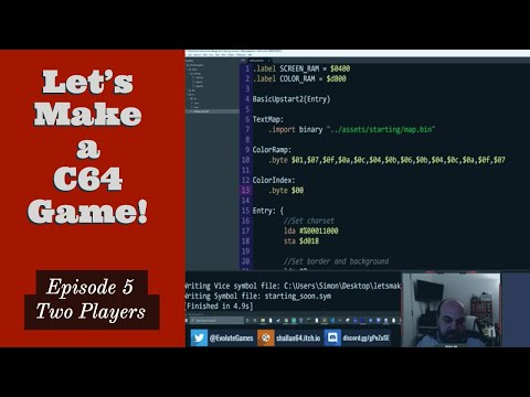 Lets Make a Commodore 64 Game - Episode 5 - 10/8/2019