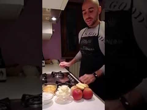La ricetta della torta di mele di Mirko Marcelli per #iocucinoacasa