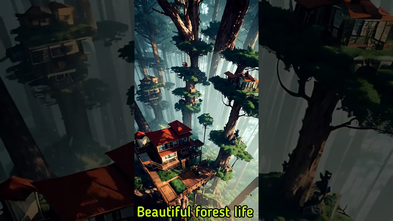 Witness the Magical Transformation of a Forest in 4K Stable Diffusion Art!