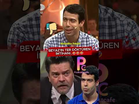 BEYAZ'IN ZOR ANLARI 🤣🤣🤣 #beyazıtöztürk #yusufdinçer