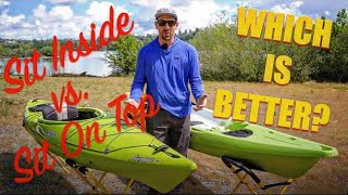 Sit Inside vs Sit On Top Kayaks - Which Is Better 