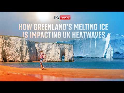 The surprising link between Greenland's ice and Britain's heatwaves