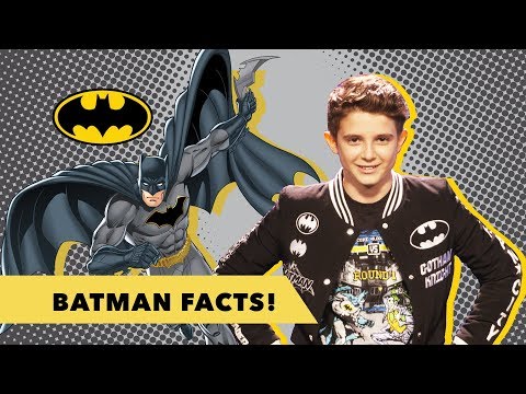 Amazing Facts About Batman | Jett's Batman Facts! | @dckids