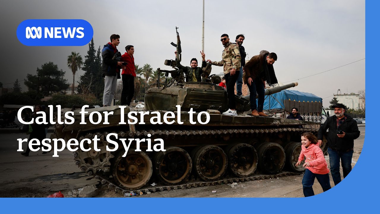 Growing international calls for Israel to respect Syria's territory | ABC News