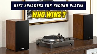 ✅ Top 5 Best Speakers For Record Player | Best Speakers For Record Player