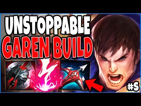 UNSTOPPABLE GAREN BUILD 🔥 ITS INSANE HOW POWERFUL THIS IS 🔥 Top Garen build Season 9 Gameplay #S