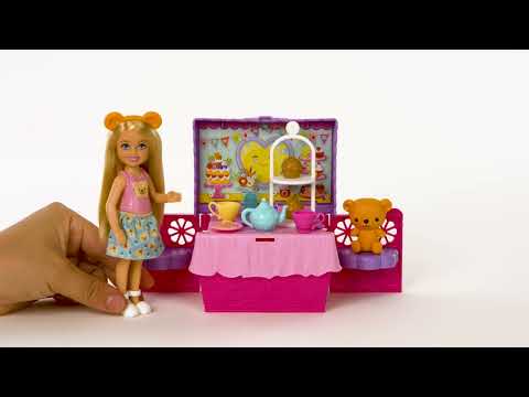 Mattel CHELSEA TEA PARTY rinkinys (JJB40) video