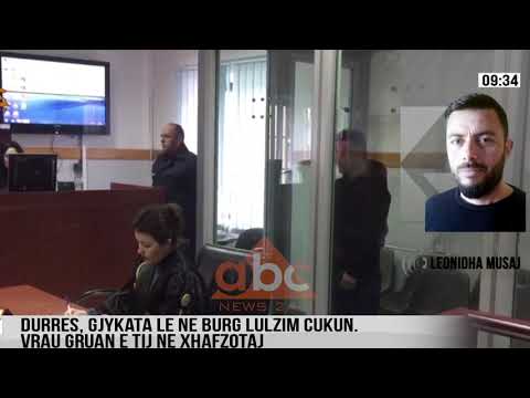 Del ne gjykate burri qe vrau gruan per xhelozi, raporton gazetari Musai| ABC News Albania
