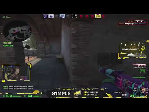 S1mple'ın Mükemmel 1v5 clutch ace i