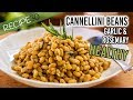Healthy White Beans with Garlic And Rosemary