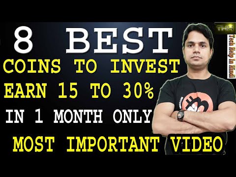 8 BEST COINS TO INVEST IN APRIL 2020 & EARN 15 TO 30% | BITCOIN & BITCOINCASH HALVING PRICE EFFECT Video
