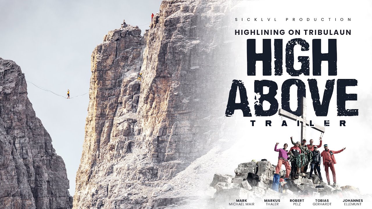 High Above: Highlining on Tribulaun