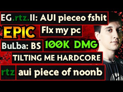 Arteezy Trash Talk Aui 2000 with Coach Bulba - Bloodseeker Epic Game - Evil Geniuses Dota 2 7.21