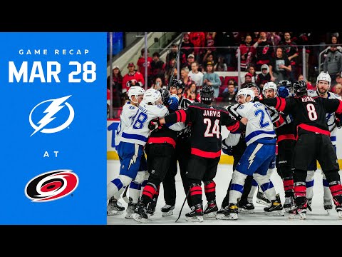 RECAP: Lightning @ Hurricanes 3/28/23 | MORE LIKE IT!