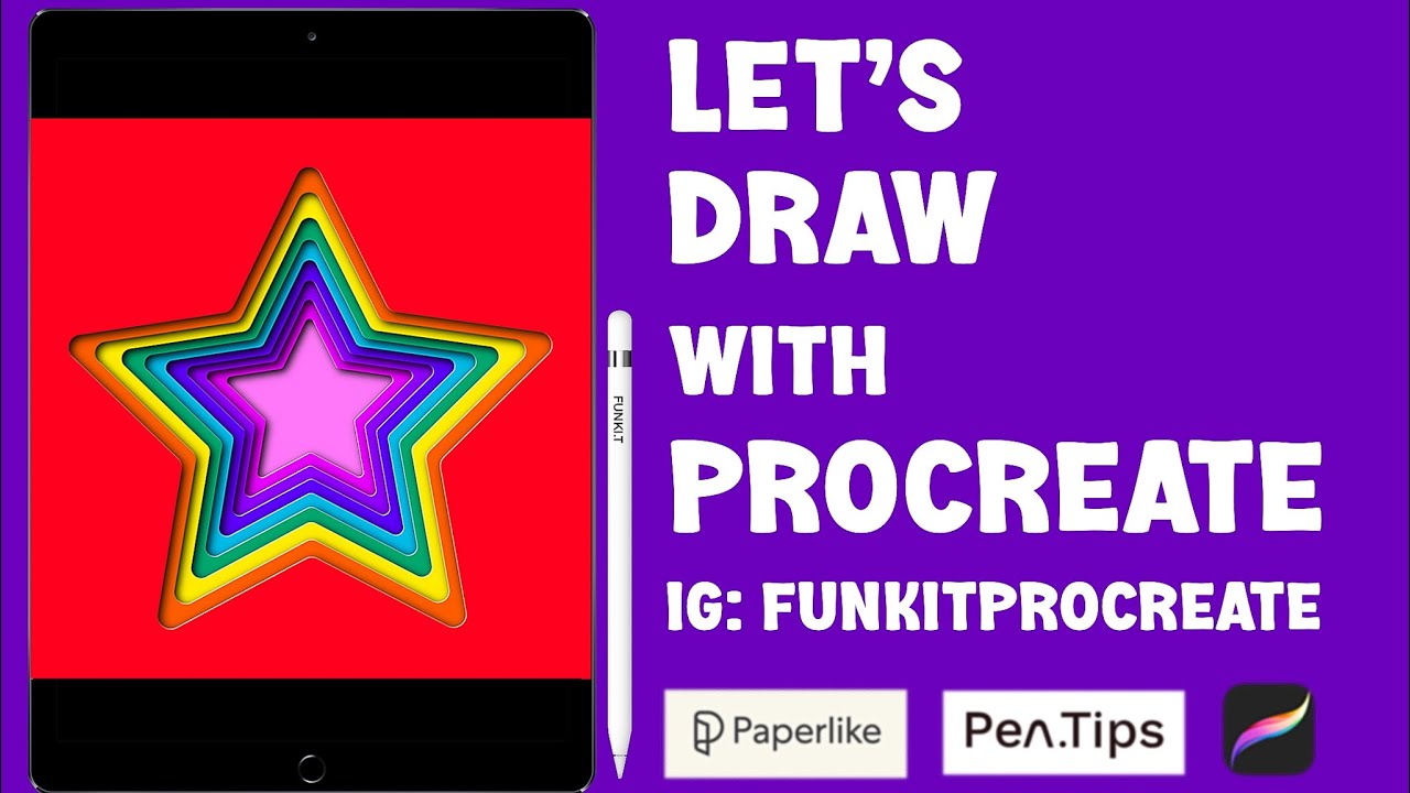 Star Cut Out Procreate Tutorial