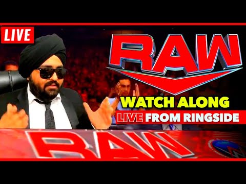 🟥 WWE RAW LIVE Watch along from Ringside - RAW 2 May 2022 Full Show Reactions