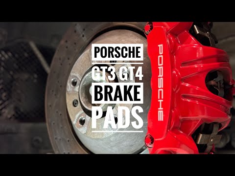 Porsche GT3 Cayman GT4 Boxster Spyder Brake Pad Replacement DIY