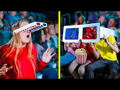 14 Movie Pranks! - Fun Ways to Bring Snacks to the Movies